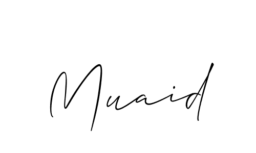 Once you've used our free online signature maker to create your best signature Allison_Script style, it's time to enjoy all of the benefits that Muaid name signing documents. Muaid signature style 2 images and pictures png