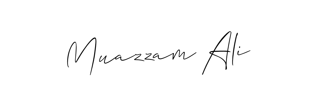 Similarly Allison_Script is the best handwritten signature design. Signature creator online .You can use it as an online autograph creator for name Muazzam Ali. Muazzam Ali signature style 2 images and pictures png