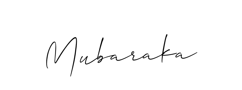 Best and Professional Signature Style for Mubaraka. Allison_Script Best Signature Style Collection. Mubaraka signature style 2 images and pictures png