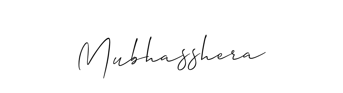 Make a beautiful signature design for name Mubhasshera. Use this online signature maker to create a handwritten signature for free. Mubhasshera signature style 2 images and pictures png