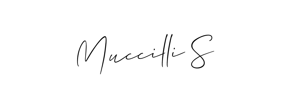 Make a beautiful signature design for name Muccilli S. Use this online signature maker to create a handwritten signature for free. Muccilli S signature style 2 images and pictures png