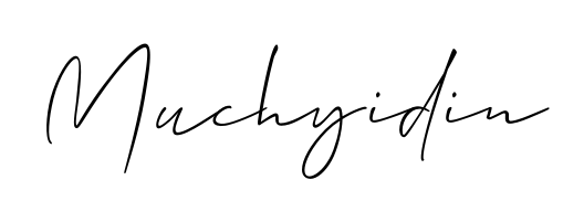How to make Muchyidin name signature. Use Allison_Script style for creating short signs online. This is the latest handwritten sign. Muchyidin signature style 2 images and pictures png