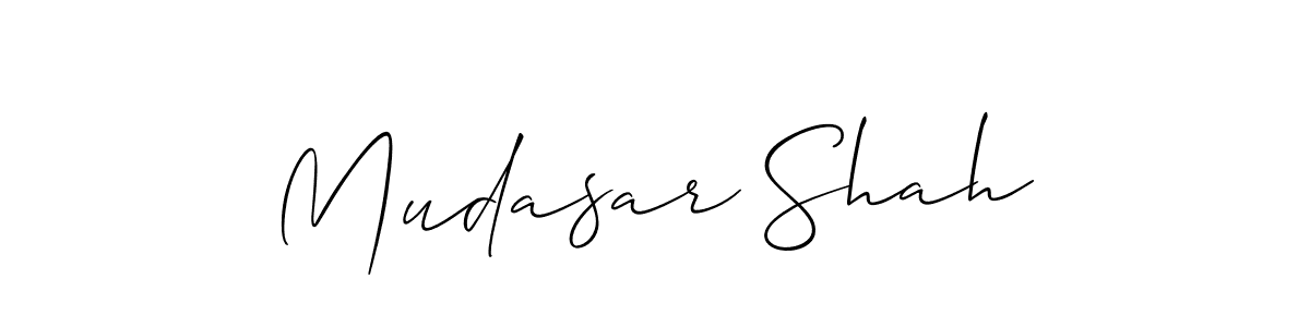 This is the best signature style for the Mudasar Shah name. Also you like these signature font (Allison_Script). Mix name signature. Mudasar Shah signature style 2 images and pictures png