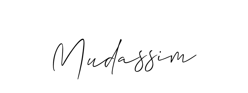 if you are searching for the best signature style for your name Mudassim. so please give up your signature search. here we have designed multiple signature styles  using Allison_Script. Mudassim signature style 2 images and pictures png