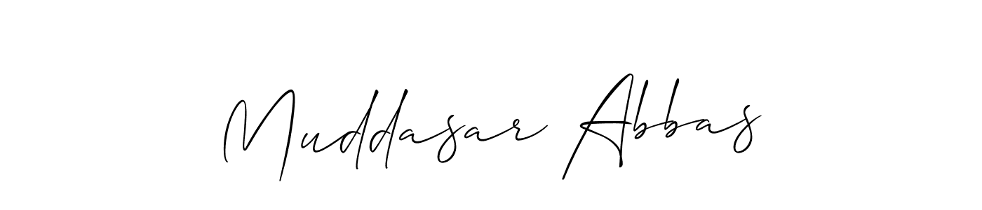 Best and Professional Signature Style for Muddasar Abbas. Allison_Script Best Signature Style Collection. Muddasar Abbas signature style 2 images and pictures png