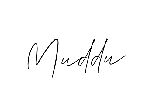 Allison_Script is a professional signature style that is perfect for those who want to add a touch of class to their signature. It is also a great choice for those who want to make their signature more unique. Get Muddu name to fancy signature for free. Muddu signature style 2 images and pictures png