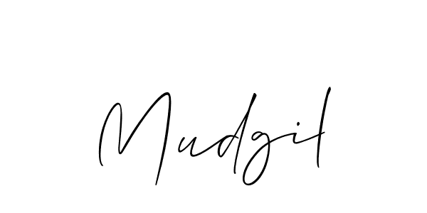 See photos of Mudgil official signature by Spectra . Check more albums & portfolios. Read reviews & check more about Allison_Script font. Mudgil signature style 2 images and pictures png