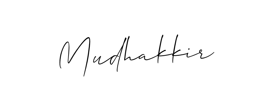 Also You can easily find your signature by using the search form. We will create Mudhakkir name handwritten signature images for you free of cost using Allison_Script sign style. Mudhakkir signature style 2 images and pictures png