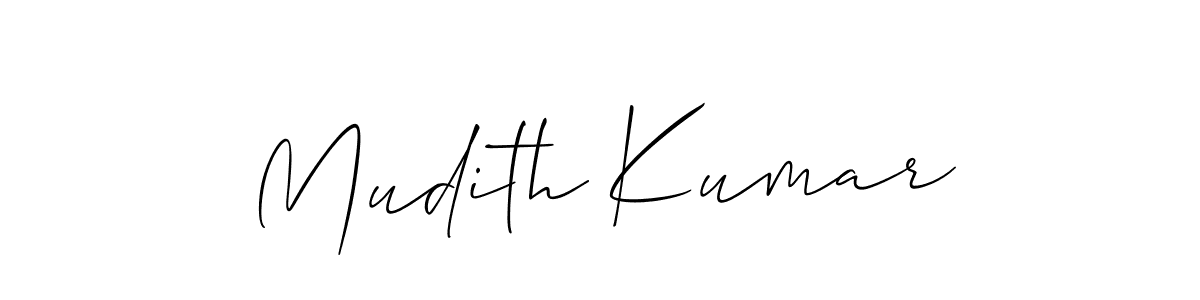 Check out images of Autograph of Mudith Kumar name. Actor Mudith Kumar Signature Style. Allison_Script is a professional sign style online. Mudith Kumar signature style 2 images and pictures png