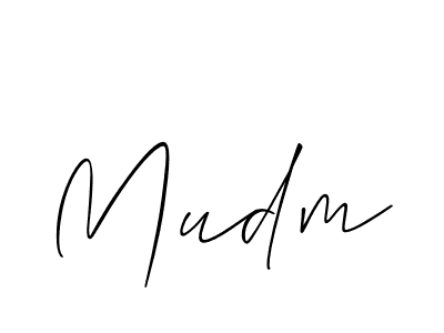 Also You can easily find your signature by using the search form. We will create Mudm name handwritten signature images for you free of cost using Allison_Script sign style. Mudm signature style 2 images and pictures png