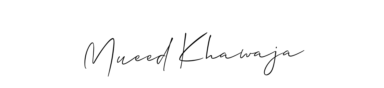 Check out images of Autograph of Mueed Khawaja name. Actor Mueed Khawaja Signature Style. Allison_Script is a professional sign style online. Mueed Khawaja signature style 2 images and pictures png