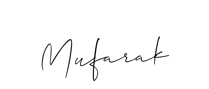 Make a beautiful signature design for name Mufarak. Use this online signature maker to create a handwritten signature for free. Mufarak signature style 2 images and pictures png