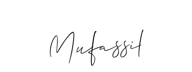 How to Draw Mufassil signature style? Allison_Script is a latest design signature styles for name Mufassil. Mufassil signature style 2 images and pictures png