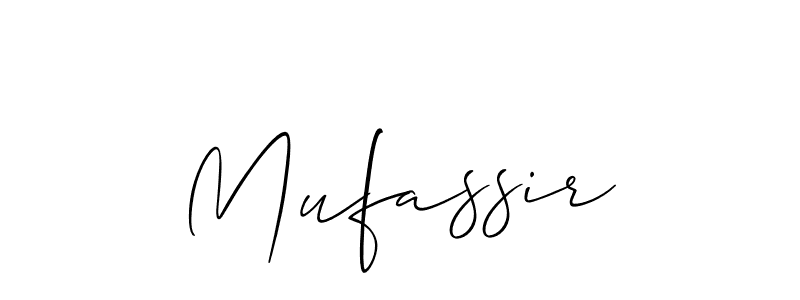 This is the best signature style for the Mufassir name. Also you like these signature font (Allison_Script). Mix name signature. Mufassir signature style 2 images and pictures png