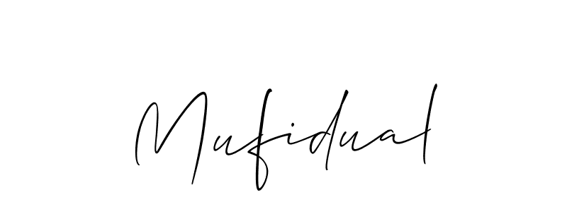 Here are the top 10 professional signature styles for the name Mufidual. These are the best autograph styles you can use for your name. Mufidual signature style 2 images and pictures png