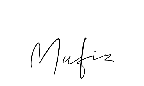 Allison_Script is a professional signature style that is perfect for those who want to add a touch of class to their signature. It is also a great choice for those who want to make their signature more unique. Get Mufiz name to fancy signature for free. Mufiz signature style 2 images and pictures png