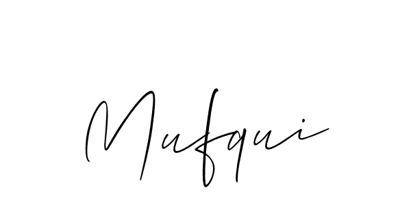 You should practise on your own different ways (Allison_Script) to write your name (Mufqui) in signature. don't let someone else do it for you. Mufqui signature style 2 images and pictures png
