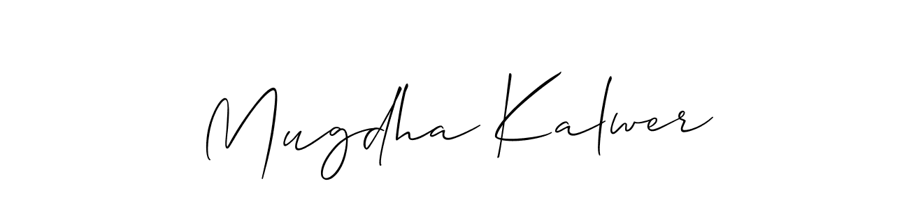 Check out images of Autograph of Mugdha Kalwer name. Actor Mugdha Kalwer Signature Style. Allison_Script is a professional sign style online. Mugdha Kalwer signature style 2 images and pictures png