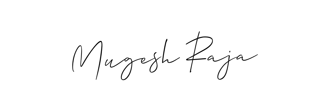 Once you've used our free online signature maker to create your best signature Allison_Script style, it's time to enjoy all of the benefits that Mugesh Raja name signing documents. Mugesh Raja signature style 2 images and pictures png