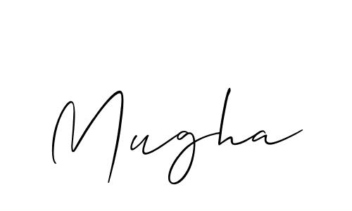 How to Draw Mugha signature style? Allison_Script is a latest design signature styles for name Mugha. Mugha signature style 2 images and pictures png