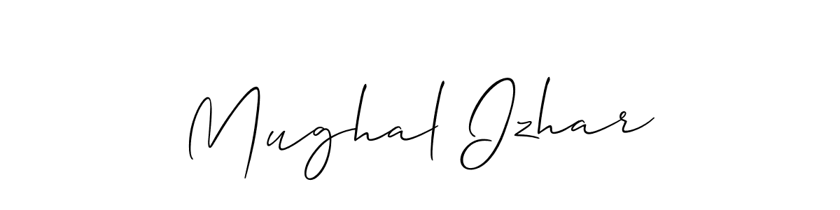 You can use this online signature creator to create a handwritten signature for the name Mughal Izhar. This is the best online autograph maker. Mughal Izhar signature style 2 images and pictures png