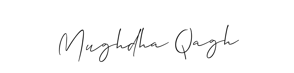 You can use this online signature creator to create a handwritten signature for the name Mughdha Qagh. This is the best online autograph maker. Mughdha Qagh signature style 2 images and pictures png