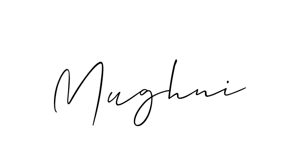 Similarly Allison_Script is the best handwritten signature design. Signature creator online .You can use it as an online autograph creator for name Mughni. Mughni signature style 2 images and pictures png