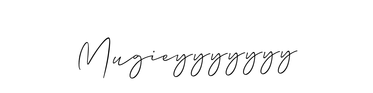 How to make Mugieyyyyyyy signature? Allison_Script is a professional autograph style. Create handwritten signature for Mugieyyyyyyy name. Mugieyyyyyyy signature style 2 images and pictures png