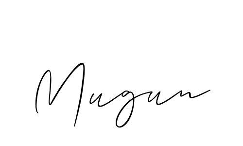 Make a beautiful signature design for name Mugun. Use this online signature maker to create a handwritten signature for free. Mugun signature style 2 images and pictures png