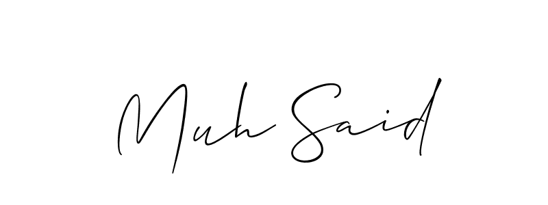 Check out images of Autograph of Muh Said name. Actor Muh Said Signature Style. Allison_Script is a professional sign style online. Muh Said signature style 2 images and pictures png