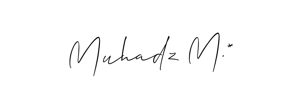 See photos of Muhadz M.* official signature by Spectra . Check more albums & portfolios. Read reviews & check more about Allison_Script font. Muhadz M.* signature style 2 images and pictures png