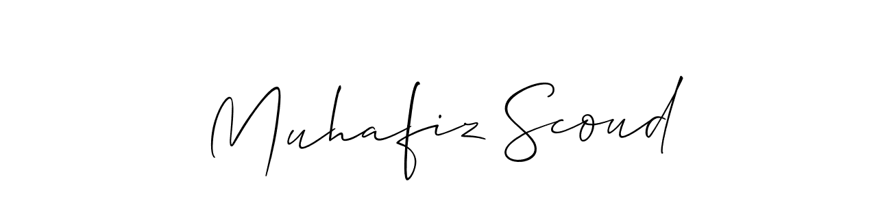 Also You can easily find your signature by using the search form. We will create Muhafiz Scoud name handwritten signature images for you free of cost using Allison_Script sign style. Muhafiz Scoud signature style 2 images and pictures png