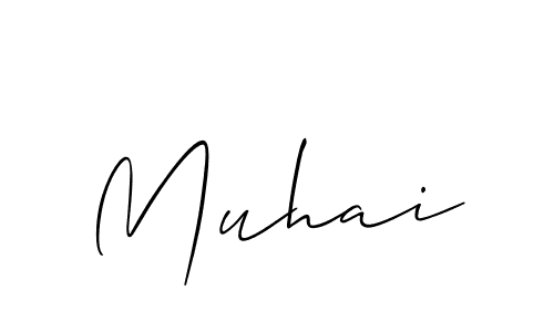 You should practise on your own different ways (Allison_Script) to write your name (Muhai) in signature. don't let someone else do it for you. Muhai signature style 2 images and pictures png