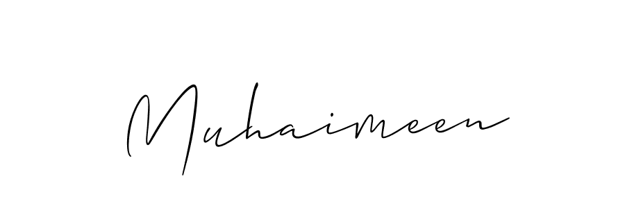 Once you've used our free online signature maker to create your best signature Allison_Script style, it's time to enjoy all of the benefits that Muhaimeen name signing documents. Muhaimeen signature style 2 images and pictures png