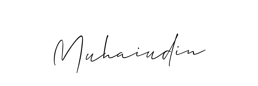 Here are the top 10 professional signature styles for the name Muhaiudin. These are the best autograph styles you can use for your name. Muhaiudin signature style 2 images and pictures png