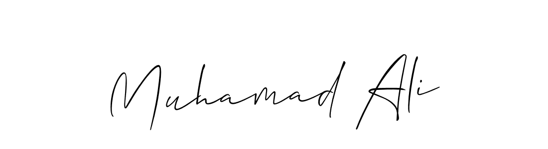 Best and Professional Signature Style for Muhamad Ali. Allison_Script Best Signature Style Collection. Muhamad Ali signature style 2 images and pictures png