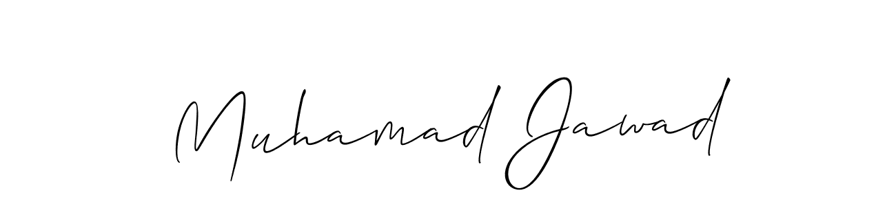 You should practise on your own different ways (Allison_Script) to write your name (Muhamad Jawad) in signature. don't let someone else do it for you. Muhamad Jawad signature style 2 images and pictures png
