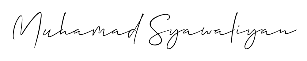 A dynamic signature style for Muhamad Syawaliyan using Allison_Script script. Designed to look authentic, handwritten, and professional. Muhamad Syawaliyan signature style 2 images and pictures png