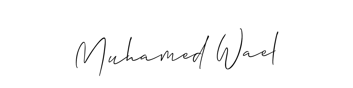 This is the best signature style for the Muhamed Wael name. Also you like these signature font (Allison_Script). Mix name signature. Muhamed Wael signature style 2 images and pictures png