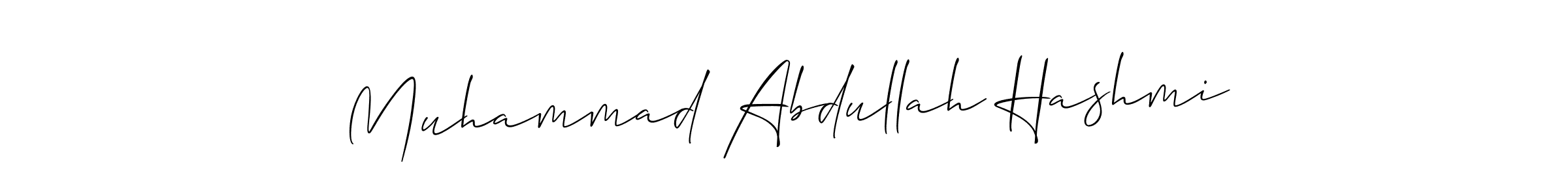 Similarly Allison_Script is the best handwritten signature design. Signature creator online .You can use it as an online autograph creator for name Muhammad Abdullah Hashmi. Muhammad Abdullah Hashmi signature style 2 images and pictures png
