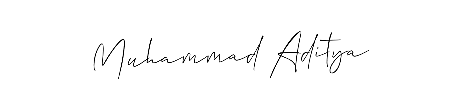 Best and Professional Signature Style for Muhammad Aditya. Allison_Script Best Signature Style Collection. Muhammad Aditya signature style 2 images and pictures png