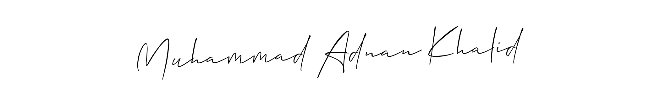 See photos of Muhammad Adnan Khalid official signature by Spectra . Check more albums & portfolios. Read reviews & check more about Allison_Script font. Muhammad Adnan Khalid signature style 2 images and pictures png