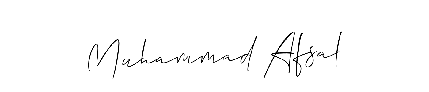 Muhammad Afsal stylish signature style. Best Handwritten Sign (Allison_Script) for my name. Handwritten Signature Collection Ideas for my name Muhammad Afsal. Muhammad Afsal signature style 2 images and pictures png