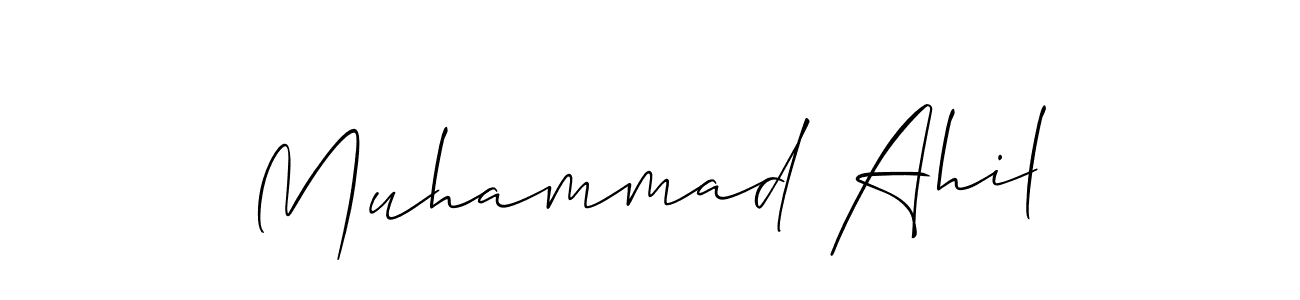 You can use this online signature creator to create a handwritten signature for the name Muhammad Ahil. This is the best online autograph maker. Muhammad Ahil signature style 2 images and pictures png