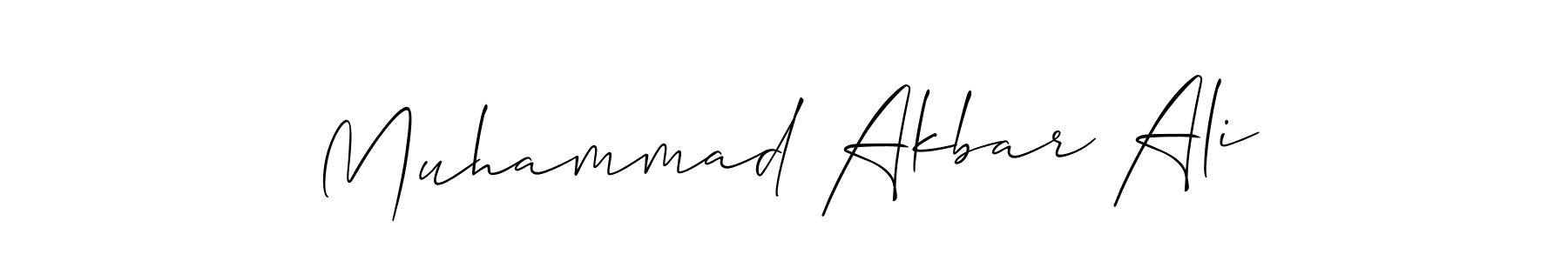 if you are searching for the best signature style for your name Muhammad Akbar Ali. so please give up your signature search. here we have designed multiple signature styles  using Allison_Script. Muhammad Akbar Ali signature style 2 images and pictures png