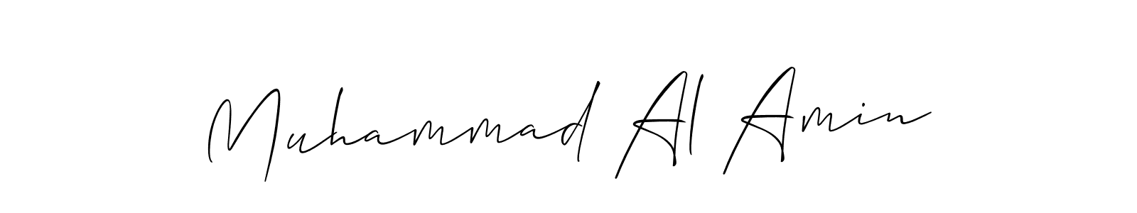 It looks lik you need a new signature style for name Muhammad Al Amin. Design unique handwritten (Allison_Script) signature with our free signature maker in just a few clicks. Muhammad Al Amin signature style 2 images and pictures png