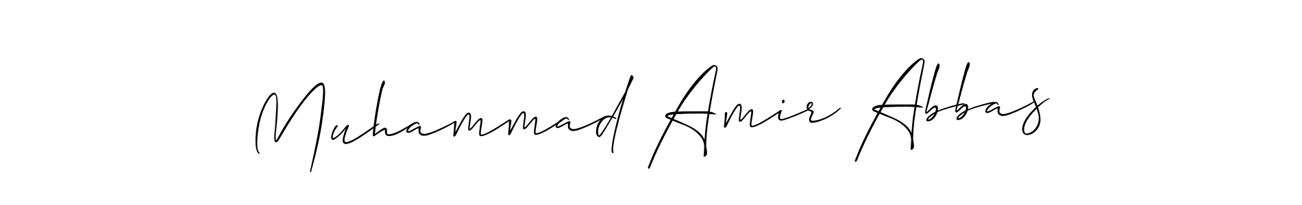 Similarly Allison_Script is the best handwritten signature design. Signature creator online .You can use it as an online autograph creator for name Muhammad Amir Abbas. Muhammad Amir Abbas signature style 2 images and pictures png