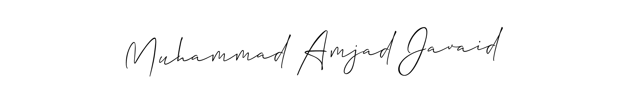 See photos of Muhammad Amjad Javaid official signature by Spectra . Check more albums & portfolios. Read reviews & check more about Allison_Script font. Muhammad Amjad Javaid signature style 2 images and pictures png