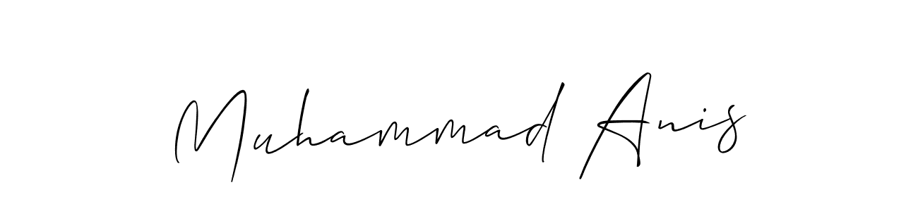 Best and Professional Signature Style for Muhammad Anis. Allison_Script Best Signature Style Collection. Muhammad Anis signature style 2 images and pictures png