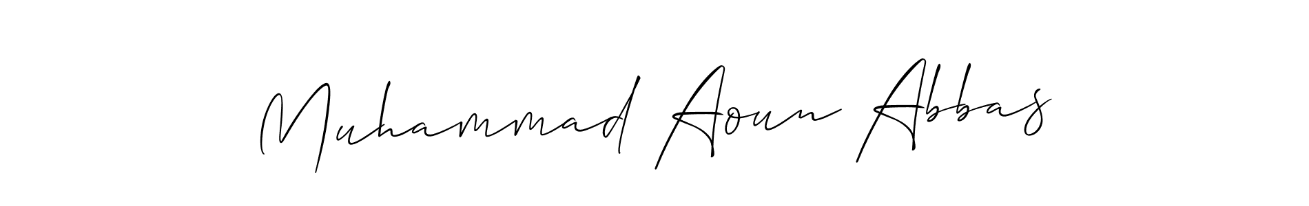Here are the top 10 professional signature styles for the name Muhammad Aoun Abbas. These are the best autograph styles you can use for your name. Muhammad Aoun Abbas signature style 2 images and pictures png